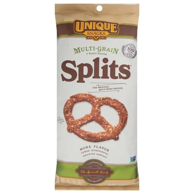 Unique Pretzels Multi Grain Split 12/11 OZ [UNFI #78904]