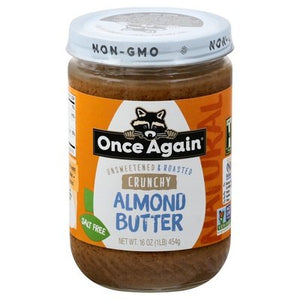 Once Again Almnd Bttr Crunchy 6/16 OZ [UNFI #79708]