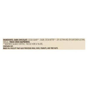 Chocolove Dark Choc Raspberry 12/3.1 OZ [UNFI #30529]