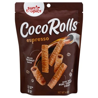 Sun Tropics Coco Rolls Espresso 12/4 Oz [UNFI #49504]