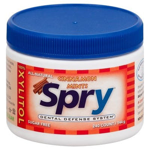 Spry Mints Cinnamon 240 CT [UNFI #89122]