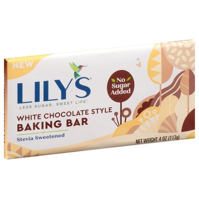 Lilys Bkng Choc Bar Whte 12/4 OZ [UNFI #20648]