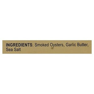 Nap Oysters Smkd Gar Btr 3.66 OZ [UNFI #44761]