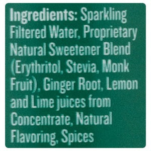 Reeds Zero Extra Ginger Beer Btl 6/4/12 OZ [UNFI #28733] T