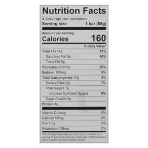 Keto Pint Keto Bar Peanut Butter Crunch 6/4/2.75 Oz [UNFI #63311]