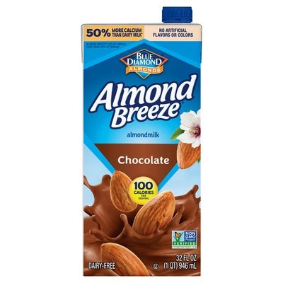 Alm Brz Choc Almond Milk  12/32 OZ [UNFI #12742]