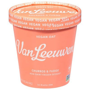 Van Leeuwen Ice Cream Churros & Fudge 8/14 Oz [UNFI #64257]