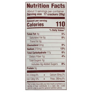 Back To Nature White Cheddar Dipper Crisps 6/3.2 OZ [UNFI #12940]