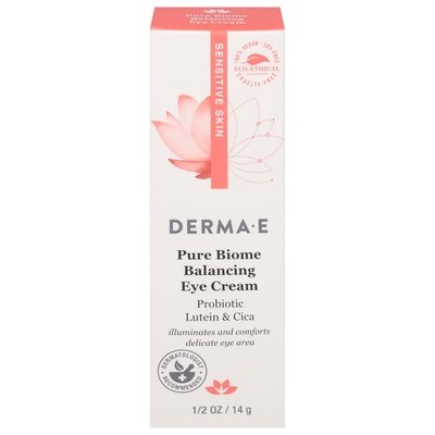 Derma E Pure Biome Balancing Eye Cream .5 Oz [UNFI #32232]