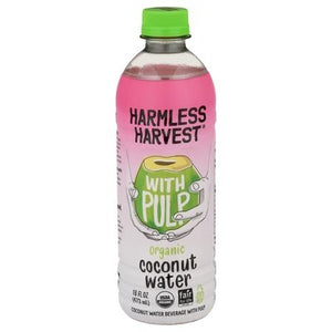 OG2 Harmless Harvest Coconut Water,Pulp 6/16 OZ [UNFI #18658]