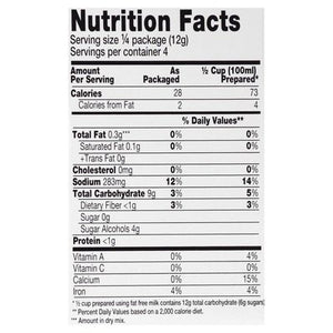 Simply Delish Mix,Chocolate Pudding 6/1.7 OZ [UNFI #47208]