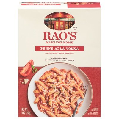 Raos Penne Alla Vodka    8/9 OZ [UNFI #57100]