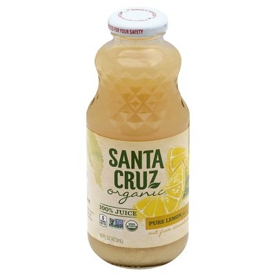 OG2 S Cruz 100% Lemon Juice 8/16 OZ [UNFI #52712]