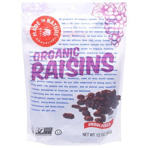 OG2 Made In Nature Raisins 6/12 OZ [UNFI #83577]