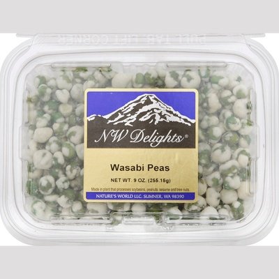 NWD,DRIED PEAS WASABI 6/9OZ [Charlies #033-00306]