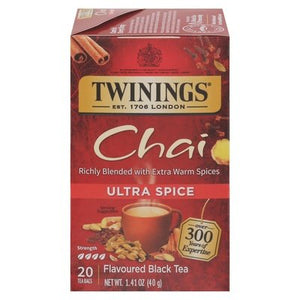 Twinings Chai Ultra Spce 6/20 BAG [UNFI #02484]