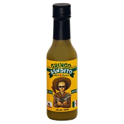 Gringo Hot Sauce Green 12/5 OZ [UNFI #61685]