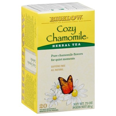 Bigelow Cozy Chamomile Tea 6/20 BAG [UNFI #28253]