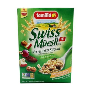 Fam Muesli Swss No Adsgr 6/29 OZ [UNFI #70385]