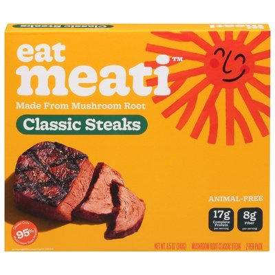 Eat Meati Classic Plant Based Steaks 8/8.5 Oz [UNFI #76234]