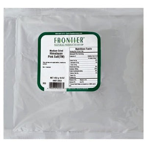 Frontier Med Himalayan Pink Salt 1 LB [UNFI #00461]