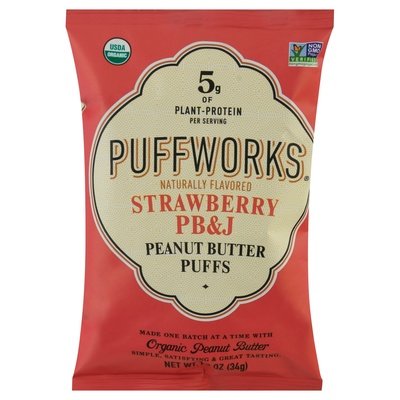 Puffworks Strawberry Pb&J 6/1.2 Oz [UNFI #15387]