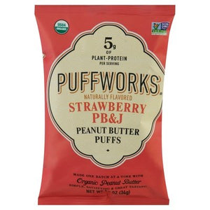 Puffworks Strawberry Pb&J 6/1.2 Oz [UNFI #15387]