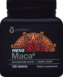 Youtheory Mens Maca Root Advanced 120 CT [UNFI #80062] T
