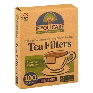 If You Care Fsc Certified Unbleached Tea Filter 18/100 Ct [UNFI #60793]