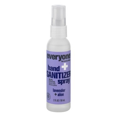 Everyone Lavender Hand Sanitizer Spray 6/2 OZ [UNFI #52035] T