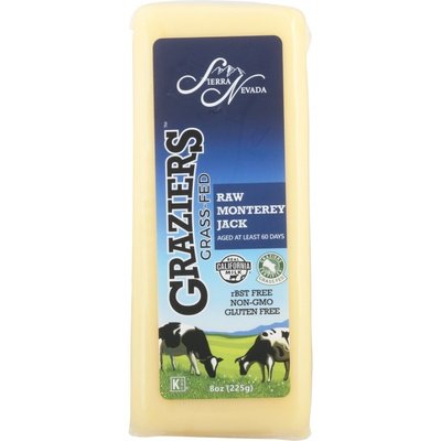 Graziers Monterey Jack Raw Milk 12/8 Oz [Peterson #08864]