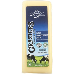 Graziers Monterey Jack Raw Milk 12/8 Oz [Peterson #08864]