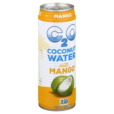 C2o Pure Coconut Water With Mango 12/17.5OZ [UNFI #84119]