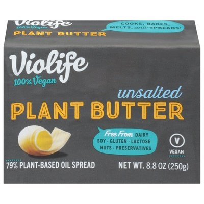 Violife Unsalted Plant Butter 10/8.8 Oz [UNFI #54778]