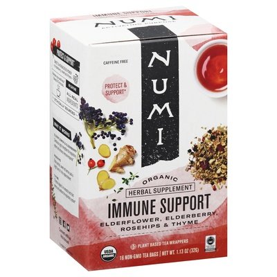 OG2 Numi Tea Immune Support Herbal Tea 6/16 BAG [UNFI #67119]