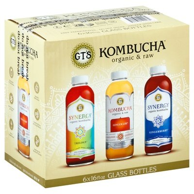 OG2 Gts Kombucha Variety 6 Pack 1/6/16 OZ [UNFI #11177]