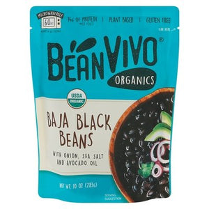 OG2 Beanvivo Baja Black Beans 6/10 OZ [UNFI #34004]