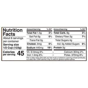 OG2 Organicville Pasta Italia Herb 6/24 OZ [UNFI #71890]