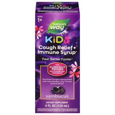 Nature`S Way Sambucus Syrup Kids 4 OZ [UNFI #87137] T