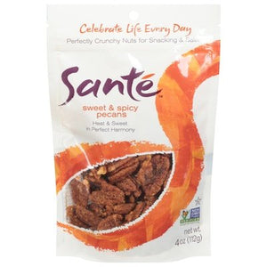 Sante Nuts Sweet/Spicy Pecans 6/4 OZ [UNFI #57005]
