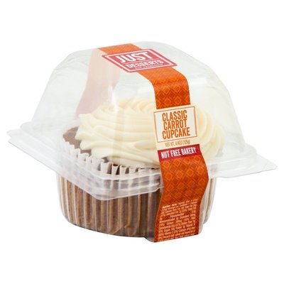 Just Desserts Carrot w/Cream Cheese Frosting 6/4.4 OZ [UNFI #75413]