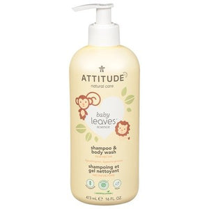 Attitude Baby Wash, 2In1, Pear Nectar 16 Oz [UNFI #65460]