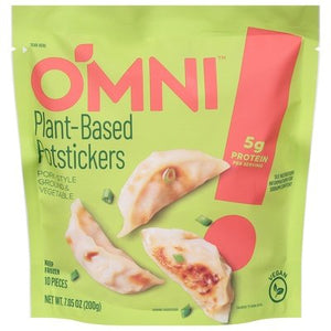 Omni Foods Pork Pot Stickers Plant Based 6/7.05 Oz [UNFI #85859]