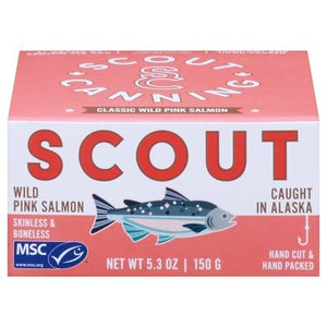 Scout Wild,Pink,Salmon,Skinboneless 12/5.3 Oz [UNFI #27353]