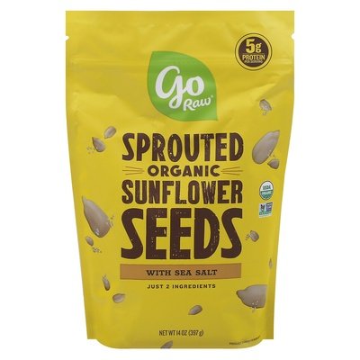 OG2 Sprouted Sunflower seeds w/ salt 6/14 OZ [UNFI #48470]