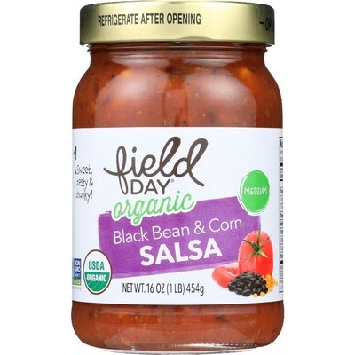 OG2 Field Day Black Bean & Corn Salsa 12/16 OZ [UNFI #11392]