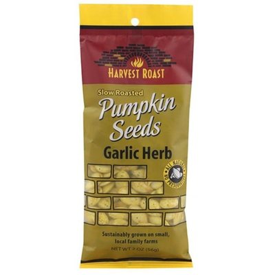 Harvest Roast Pumpkin Seeds Garlic Herb 12/2 OZ [UNFI #76194]