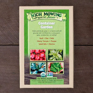 Seeds Container Garden Collection [HIGH MOWING #HCCG.1] T