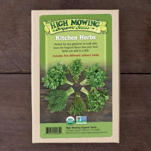 Seeds Kitchen Herbs Collections [HIGH MOWING #HCKH.1] T