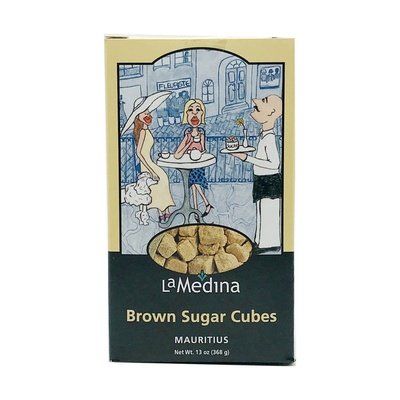 La Medina Sugar Cubes, Brown 12/13 Oz [UNFI #84841]